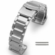 Stainless Steel Metal Bracelet Replacement 16mm Watch Band Double Locking clasp #5003
