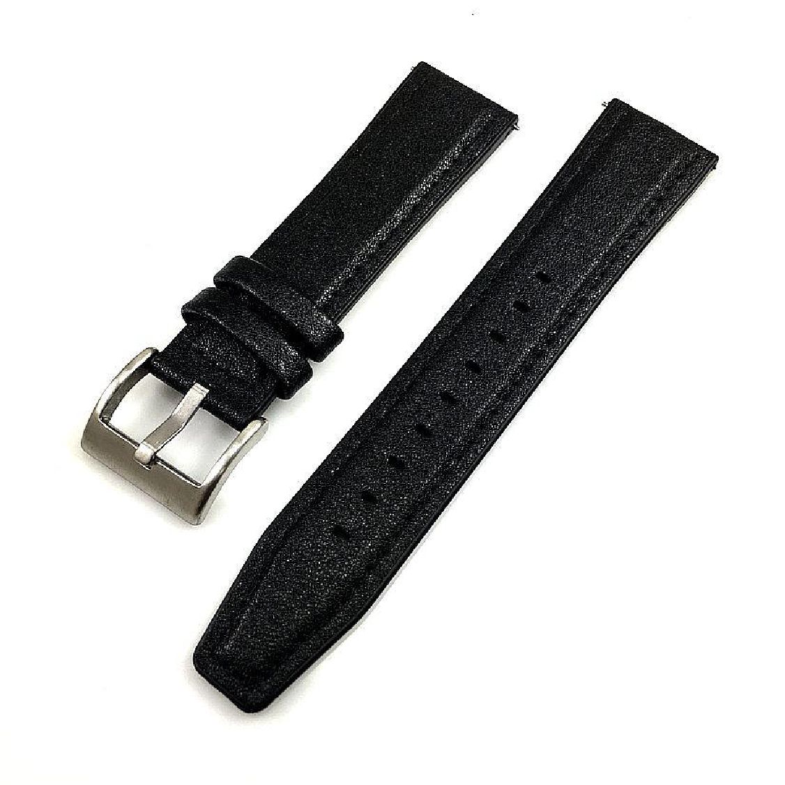 Steel & Leather Replacement Watch Band Strap For Seiko SRPG61 4R3611R0 SRPG61K1