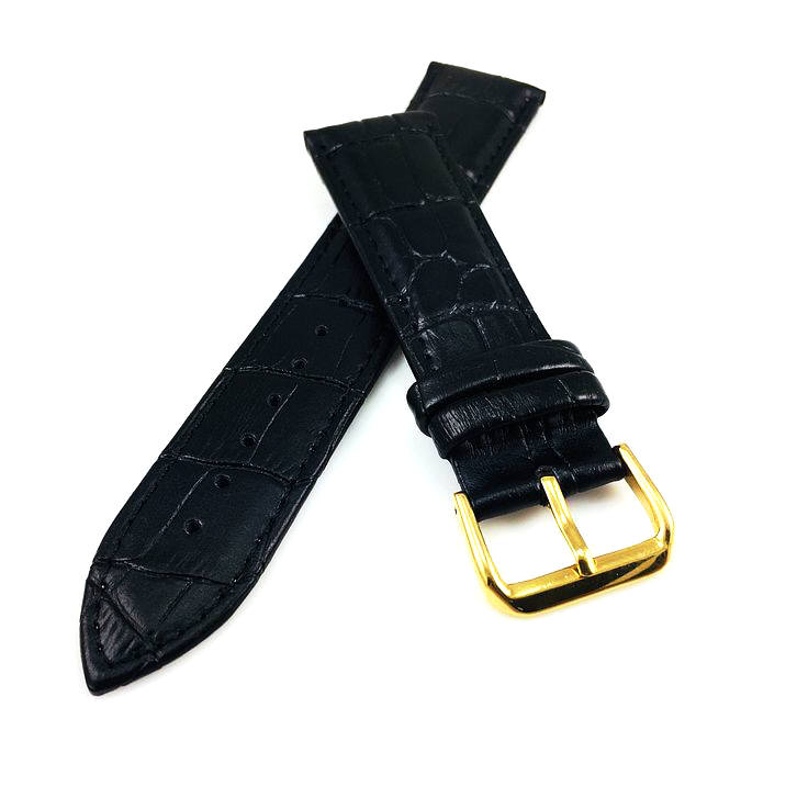 Affordable Durable Leather Replacement Watch Band EW1790-06A_K0034938