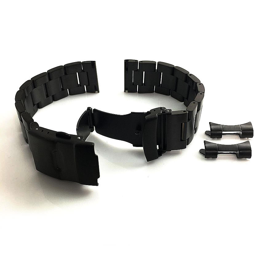 Pack of Steel & Silicone Replacement watch band for Citizen Promaster
