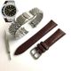 Steel Bracelet & Leather Replacement Watch Band fits Citizen BU2071-10L 87E 87L