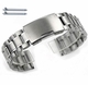 Steel and Leather Replacement Watch Band Fits Casio MTP-M300 MTP-M300L-1AV