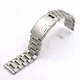 Steel and Leather Replacement Watch Band Fits Casio MTP-M300 MTP-M300L-1AV