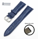 Steel and Leather Replacement Watch Band Fits Citizen BU2020-02A 8729-R005987