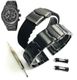 Steel & Rubber Replacement Watch Band Citizen Nighthawk CA4377-53H B620-S111421