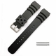 Pack of 2 Steel and Silicone Replacement Watch Band Fits Invicta Pro Diver 13937