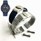 Steel Silicone Replacement Watch Band Citizen Nighthawk BJ7007-02L B877-R009231