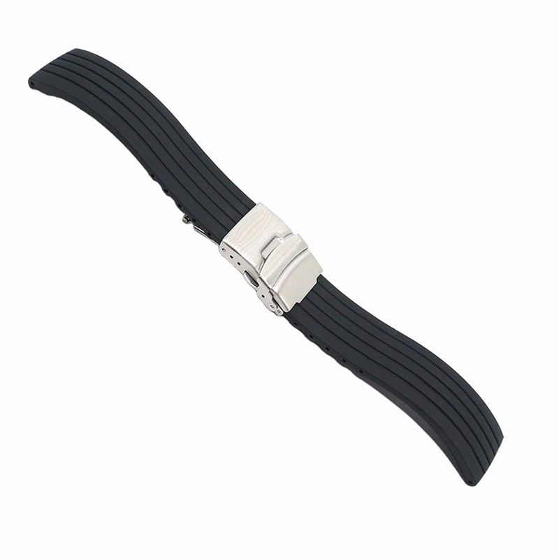 Steel & Silicone Replacement Watch Band Fits Citizen Promaster Dive BN022016E