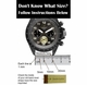 Pulsar Compatible Black Elegant Croco Genuine Leather Replacement Watch Band Strap Steel Buckle #1041