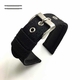 Swiss Army Compatible Black Military Style Nylon Strap 22mm Replacement Watch Band #6061