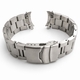 Hamilton Compatible Metal Steel Oyster Style Replacement Curved End Watch Band #7015