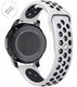 Tag Heuer Compatible White & Black Silicone Replacement Watch Band Strap Quick Release Pins #4081