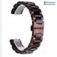 Timex Compatible Brown Wooden Replacement Watch Clasp Quick Release Strap #W003
