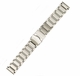 Stainless Steel Metal Bracelet Replacement 25mm Watch Band Double Locking clasp #5003