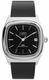 Timex E Line Black Dial Leather Band Watch TW2Y07500