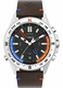 Timex Watch Expedition Tide Temp Compass TW2V64400 43mm Leather Mens