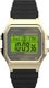Unisex Timex T80 Digital Gold-tone Brass Case Black Resin Strap Watch TW2V41000