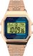 Unisex Timex T80 Unisex Digital Rose Gold Stainless Steel Bracelet Watch TW2V19600