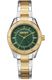 Women's DKNY Chambers Sport Stainless Steel Green Dial Watch DK1L018M0065