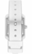 Women's DKNY City Sport White Silicone Strap Watch DK1L002P0015