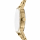 Women's DKNY Soho Logo Stainless Steel Gold Crystalized Case Watch DK1L035M0055