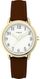 Women's Easy Reader 30mm Gold-Tone Brown Vegan Leather Strap Watch TW2W32600