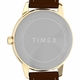 Women's Easy Reader 30mm Gold-Tone Brown Vegan Leather Strap Watch TW2W32600