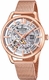 Women's Festina Automatic Rose Gold Skeleton Dial Watch F20628-2