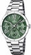 Women's Festina Boyfriend Collection Stainless Steel Green Dial Watch F16716-5