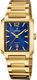 Women's Festina On The Square Stainless Steel Gold Quartz Watch F20680-3