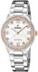 Women's Festina Solar Energy Mother of Pearl Crystalized Dial Watch F20658-1
