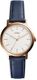 Women's Fossil Neely Blue Leather Band Watch ES4338