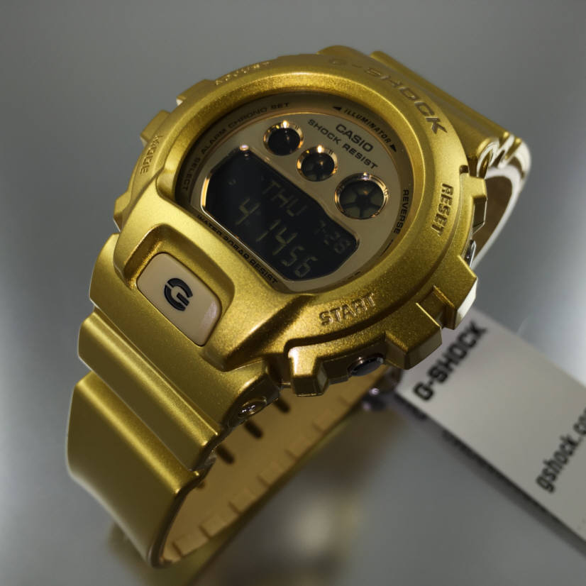Women's Gold Casio GShock S Series Watch GMDS6900SM9