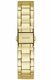 Women's Guess Gold tone Classic Day-Date Crystallized Watch GW0308L2
