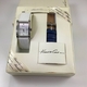 Women's Kenneth Cole White and Blue Leather Strap Watch KC6061