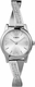 Women's Main Street 25mm Silver Dial Stainless Steel Crytalized Bangle Watch TW2V69600