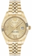 Women's Philipp Plein Date Superlative Champagne Dial Steel Band Watch PWYFA0425