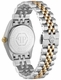 Women's Philipp Plein Date Superlative Rock Couture Brown Dial Steel Band Watch PWNFA0425