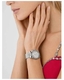Women's Philipp Plein Date Superlative Silver Dial Steel Band Watch PWYAA0723