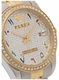 Women's Philipp Plein Date Superlative White Dial Steel Band Watch PW2BA0123