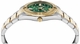 Women's Philipp Plein Icon Chain Green Dial Steel Band Watch PW1FA0325