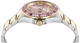 Women's Philipp Plein Ladies Empire Pink Dial Steel Band Watch PW2FA0325