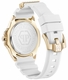 Women's Philipp Plein Majesty High-Conic Two-Tone Dial Silicone Band Watch PWOFA0125