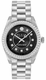 Women's Philipp Plein Queen Supreme Black Dial Steel Band Watch PW7FA0126