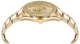 Women's Philipp Plein Queen Supreme Champagne Dial Steel Band Watch PW7FA0526