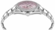 Women's Philipp Plein Queen Supreme Pink Dial Steel Band Watch PW7FA0226