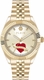 Women's Philipp Plein Valentine Gold Tone Watch PW2BA0725