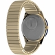 Women's Q Timex 36mm Blue Lapis Lazuli Dial Gold-Tone Stainless Steel Watch TW2V92400