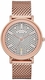 Women's Skagen Solar Hald Rose Tone Mesh Band Watch SKW2447