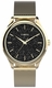 Women's Timex City Collection Black Dial Steel Band Watch TW2V01300